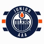 Edmonton U18 AAA Junior Oilers • WHITE banner