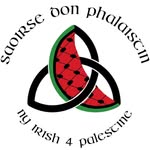 New York Irish for Palestine banner