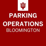 IU Office of Parking Operations banner