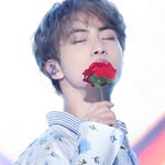 Jin of BTS banner